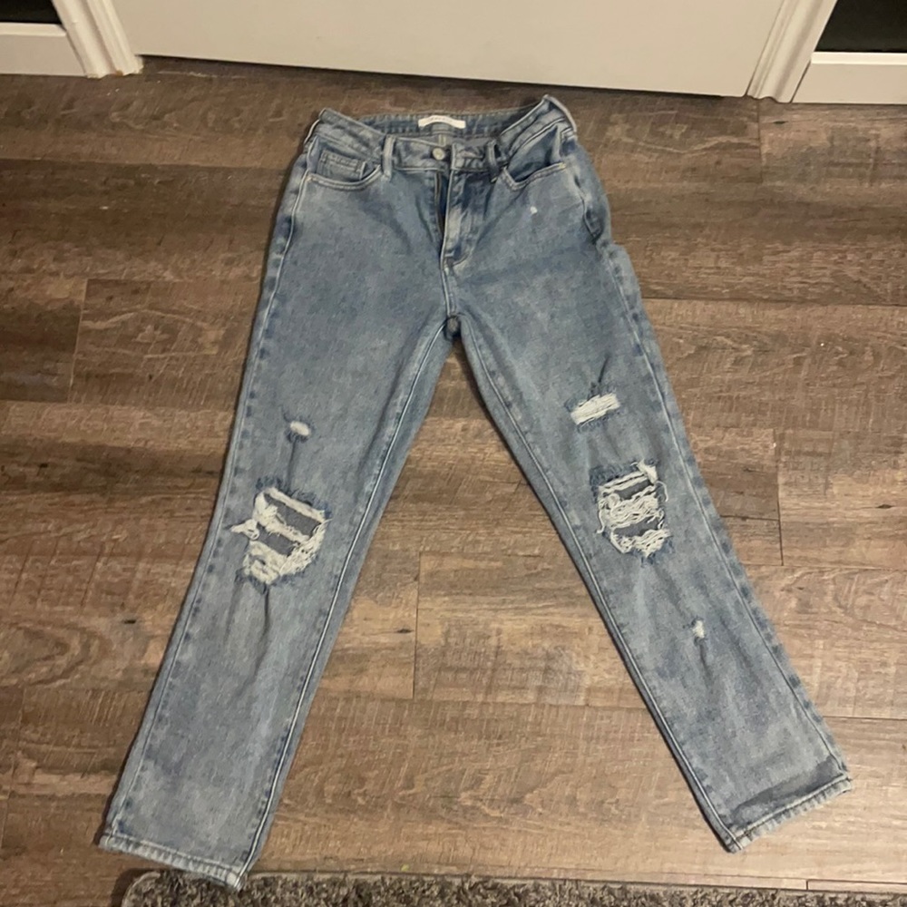 denim blue jeans